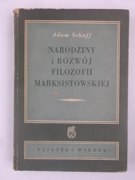 Narodziny i rozwój filozofii marksistowskiej, 1950 r.