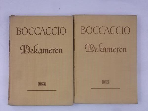 Dekameron, Tom I-II