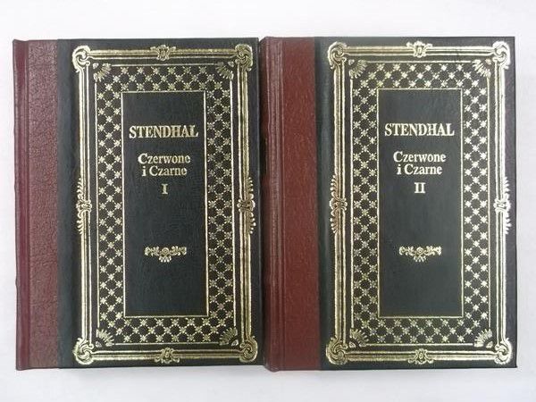 Stendhal - Czerwone i czarne, Tom I i II, Ex Libris