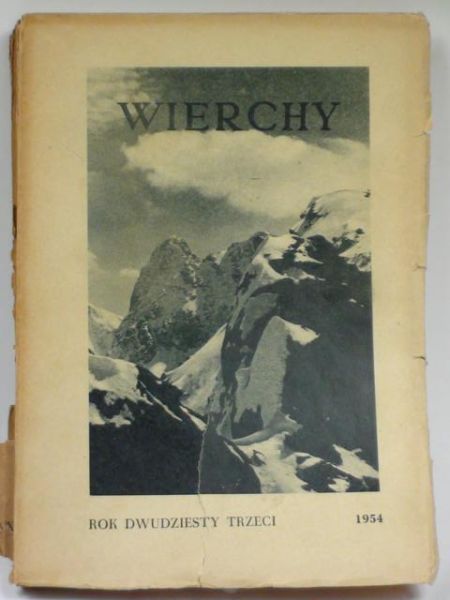 Wierchy. Rok dwudziesty trzeci 1954