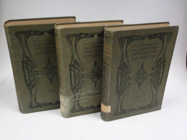 Karpeles Gustav - Illustrierte Allgemeine Geschichte 'Der Literatur, Vol I-III, r. 1901