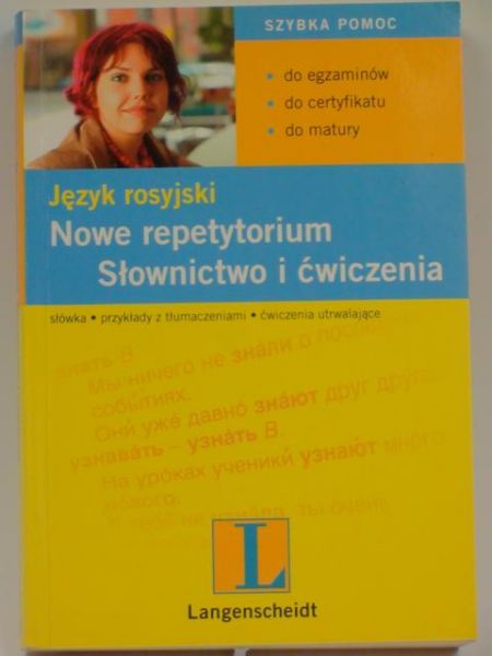 Język rosyjski: nowe repetytorium: słownictwo i ćwiczenia