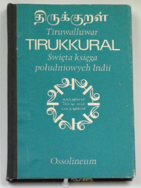 Tirukkural: święta księga południowych Indii