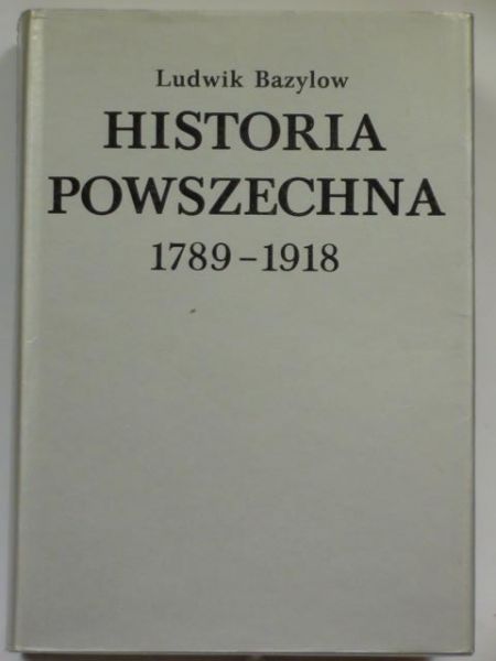 Historia powszechna 1789-1918