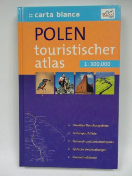 Polen touristischer atlas 1: 300.000