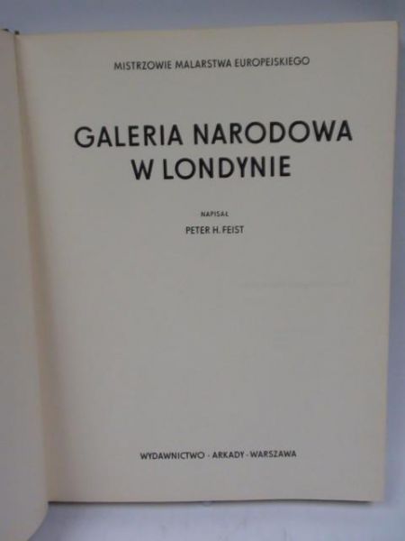 Galeria Narodowa w Londynie