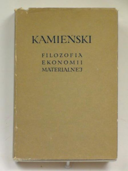 Filozofia ekonomii materialnej ludzkiego społeczeństwa, BKF