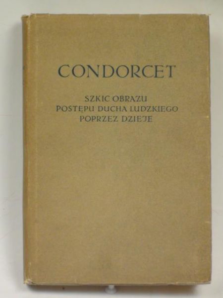 Szkic obrazu postępu ducha ludzkiego poprzez dzieje, BKF