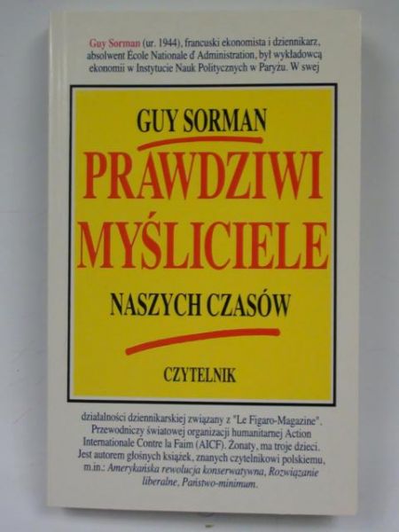 Prawdziwi myśliciele naszych czasów