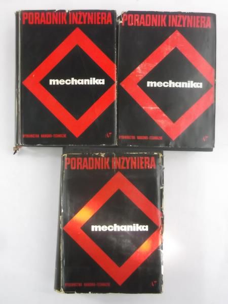 Poradnk nżynera: Mechanka, tom I-III