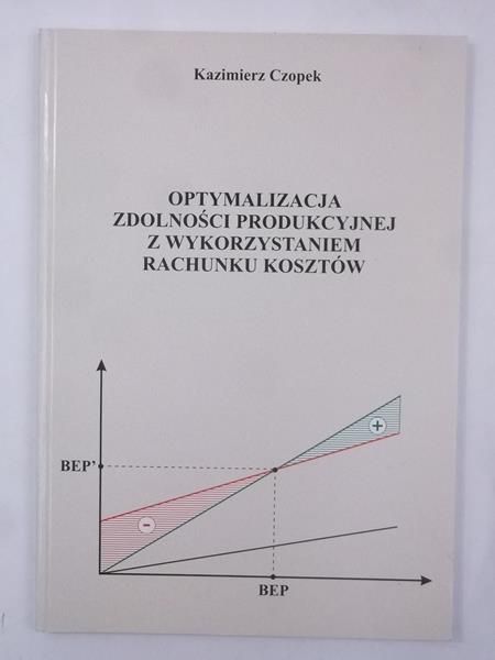 Optymalizacja zdolności produkcyjnej z wykorzystaniem rachunku kosztów