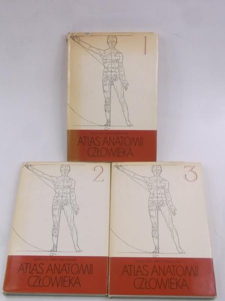 Kiss Ferenc - Atlas anatomii człowieka, Tom I-III