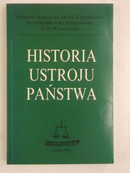 Historia ustroju państwa