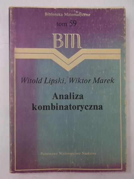 Analiza kombinatoryczna, Tom 59