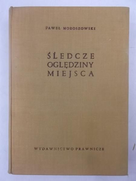Śledcze oględziny miejsc