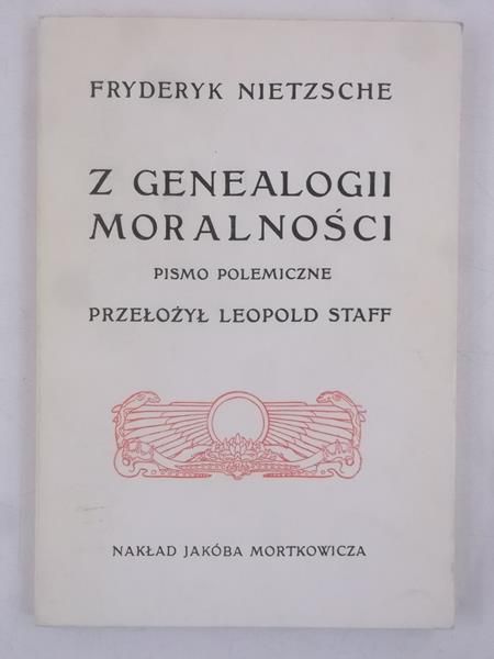 Z genealogii moralności, reprint z 1905 r.