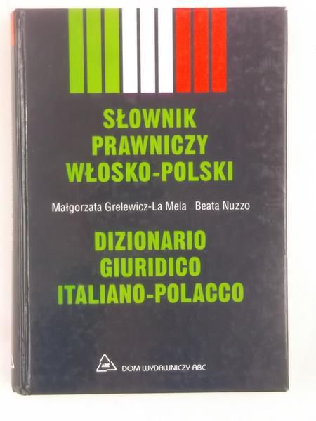 Słownik prawniczy włosko - polski