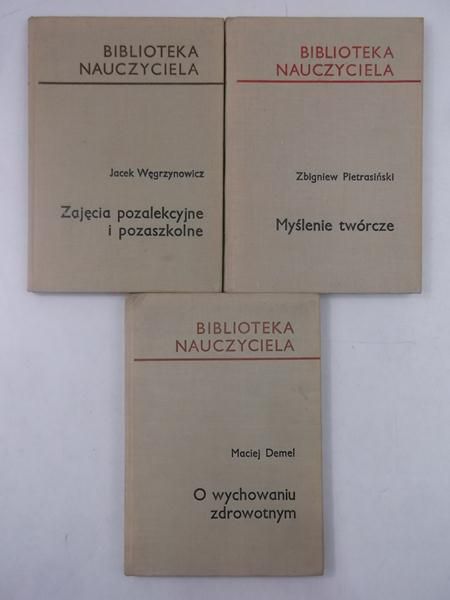 Biblioteka Nauczyciela, 3 książki