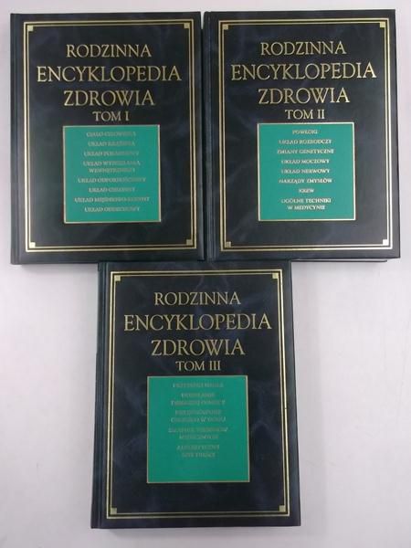 Rodzinna encyklopedia zdrowia, Tom I-III