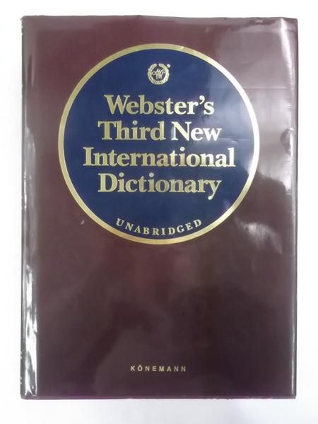 Webster's Third New International Dictionary, Unabridged