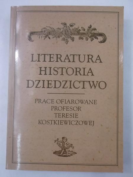 Literatura historia dziedzictwo