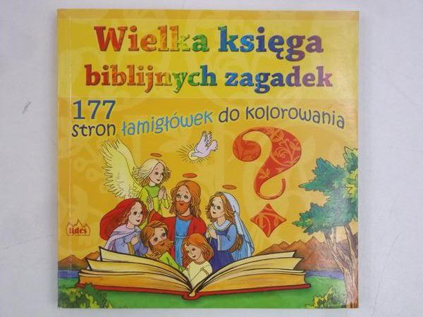 Wielka księga biblijnych zagadek, 177 łamigłówek do kolorowania
