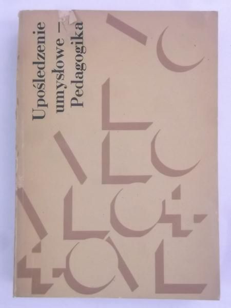 Kirejczyk Kazimierz - Upośledzenie umysłowe - pedagogika