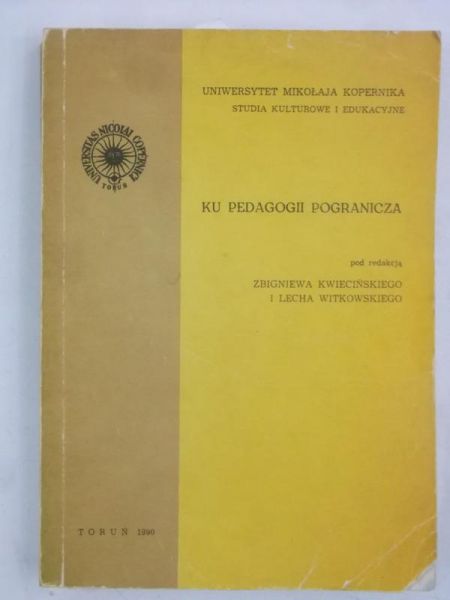 Ku pedagogii pogranicza