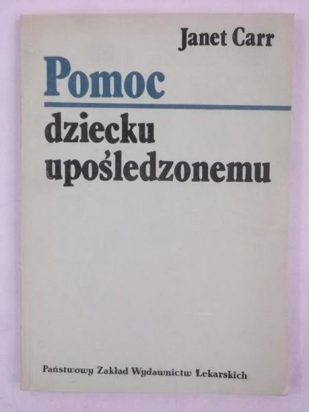 Pomoc dziecku upośledzonemu