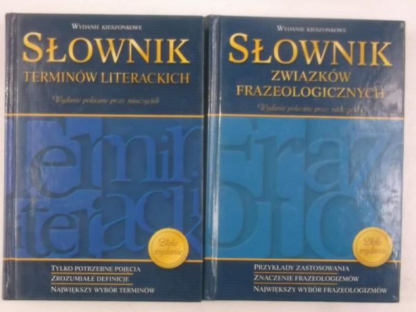 Słownik terminów literackich / związków frazeologicznych