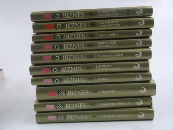 Biznes. Biblioteka Gazety Wyborczej, PWN 10 tomów (komplet)