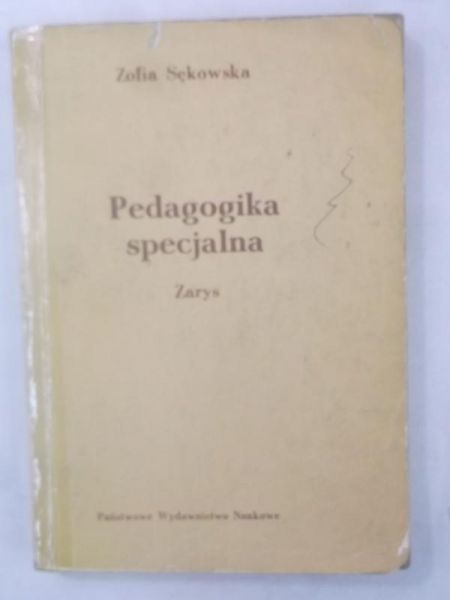 Sękowska Zofia - Pedagogika specjalna