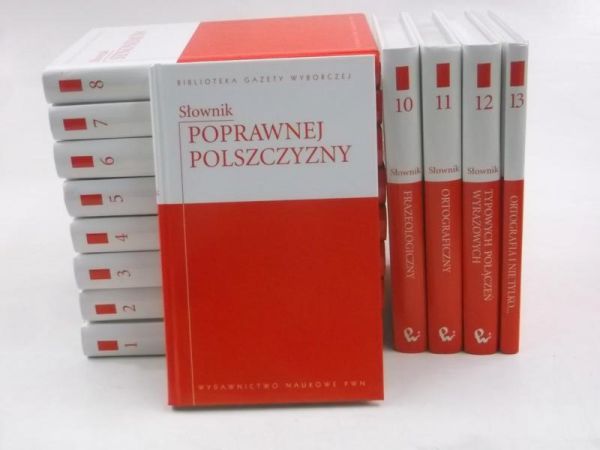 Słowniki języka polskiego PWN, Tom I-XIII