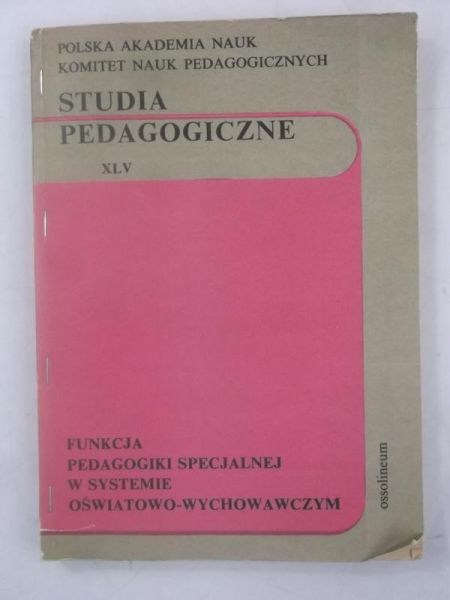 Studia pedagogiczne
