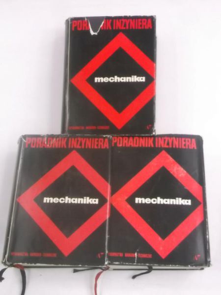 Poradnk nżynera: Mechanka, tom I-III
