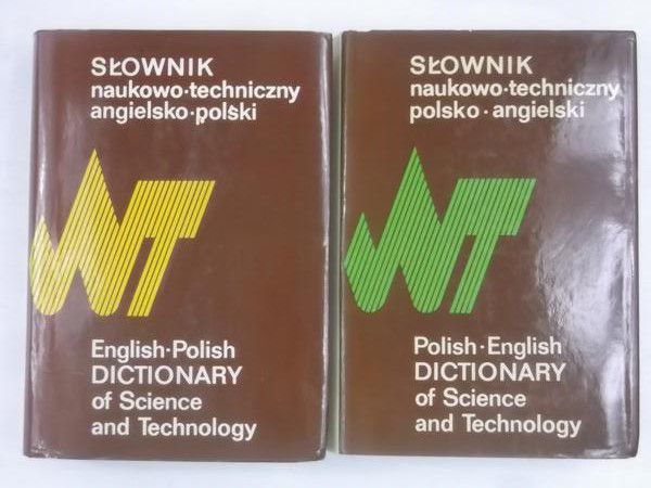 Słownik naukowo techniczny polsko-angielski i angielsko-polski