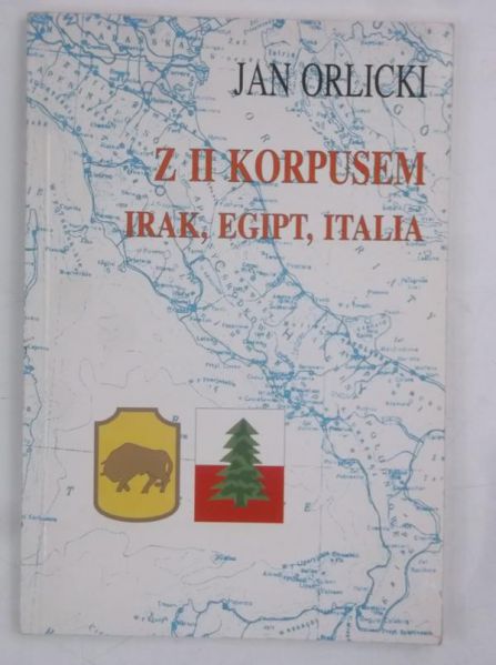 Z II korpusem Irak, Egipt, Italia
