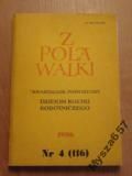 Z Pola Walki Nr 4 (116) 1986