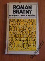 BRATNY ROMAN  Pamiętnik moich książek