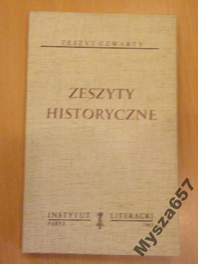 ZESZYTY HISTORYCZNE 4 Biblioteka Kultury 90