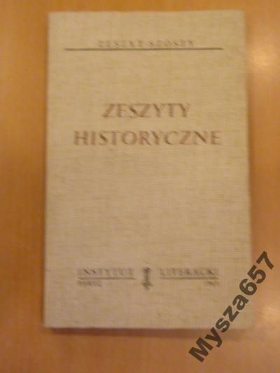 ZESZYTY HISTORYCZNE 6 Biblioteka Kultury 103