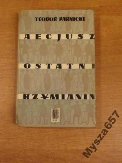 Aecjusz Ostatni Rzymianin