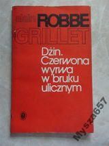 Grillet Dżin Czerwona Wyrwa W Bruku Ulicznym