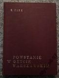Mark Powstanie W Getcie Warszawskim