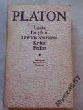 PLATON Uczta Eutyfron Obrona Sokratesa dialogi