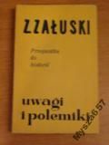 ZAŁUSKI Uwagi i polemiki Przepustka do historii
