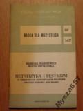 Metafizyka I Pesymizm