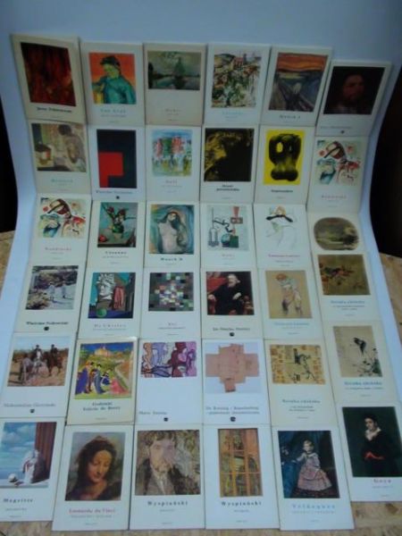 Mała Encyklopedia Sztuki, 36 książek