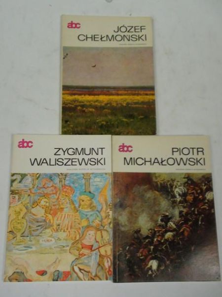 Malarstwo Polskie Monografie, 3 książki
