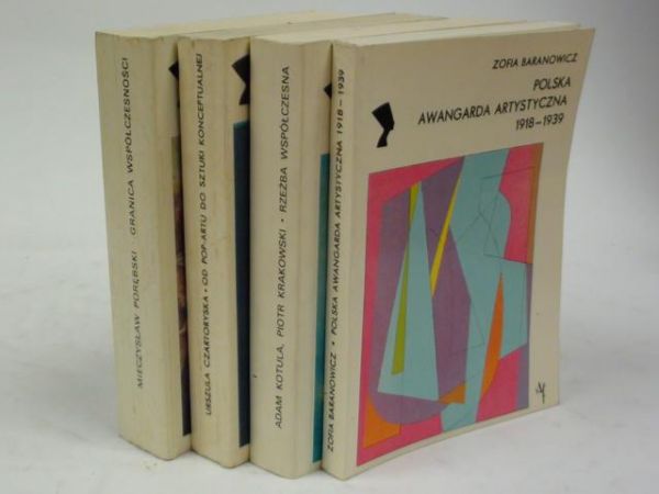 Baranowicz Z., Kotula A.,  , Porębski M.  - Sztuka , 4 książki
